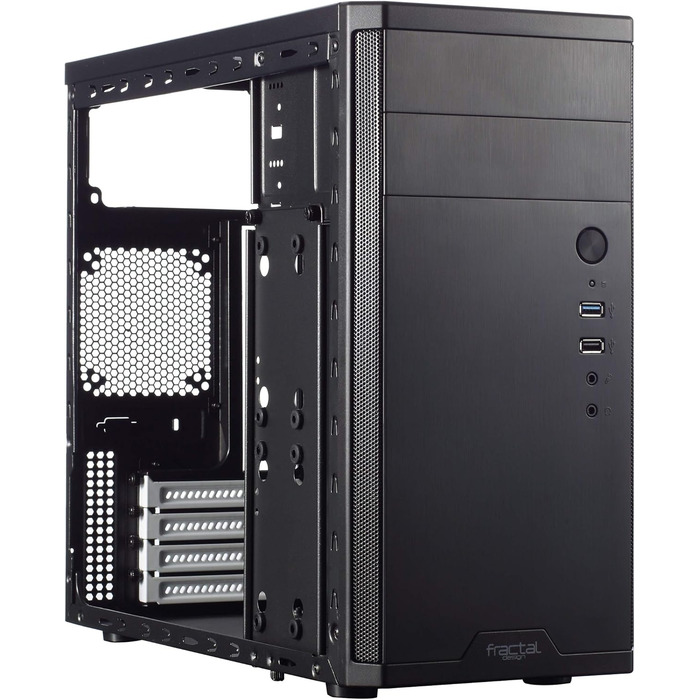 Корпус для ПК Fractal Design Core 1100 чорний, міні-тауер