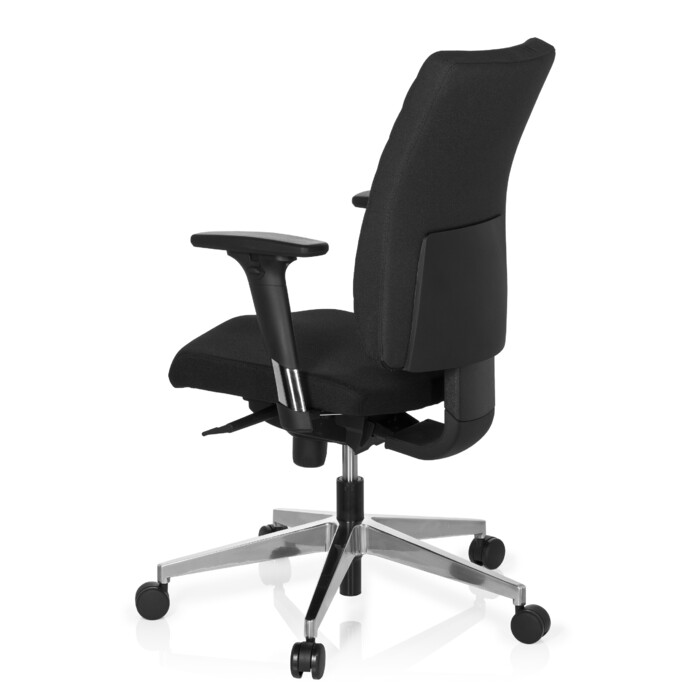 Офісне крісло / поворотне крісло PRO-TEC 350 тканина чорний hjh OFFICE