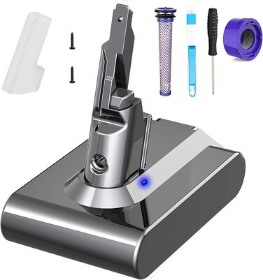 Акумулятор для Dyson V7, 21.6V 4000mAh, сумісний з Motorhead, Animal, серія SV11, бездротовий пилосос, Homesuit