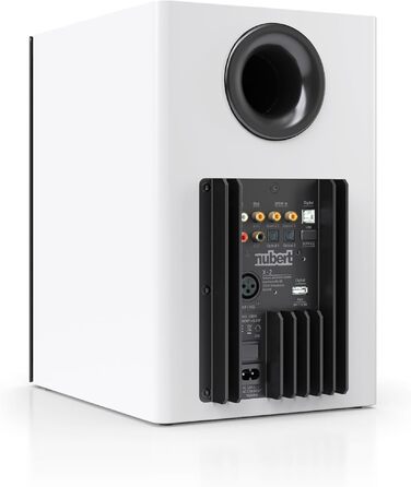 Nubert nuPro XS-4000 RC: Поличкові акустичні системи Bluetooth 2.0 (білі) - бездротові Hi-Res колонки aptX HD