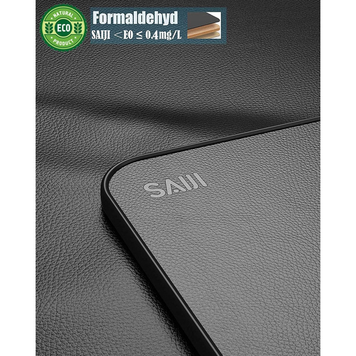 Стіл для ноутбука SAIJI 60x45 см, багатофункціональний, регульована висота і кут, з підставкою для книг, шухлядою, фіксатором, слот для планшета, для ліжка та підлоги