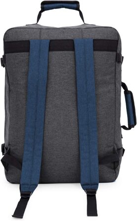 blnbag M3 – компактний надлегкий туристичний рюкзак 35 л, чорний антрацит, універсальний, з м’якими регульованими лямками або як сумка з ручкою, унісекс