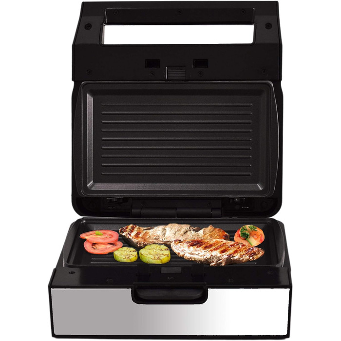 Електричний гриль Syntrox Germany MM-1400W знімні пластини