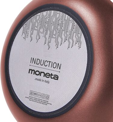 Набір сковорідок Moneta Stratomax Induction 20/24/28 см, алюміній, індукція, мідне покриття
