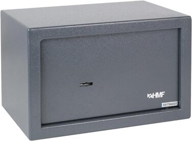 Сейф HMF 49200-11 з ключем, меблевий, 31x20x20 см, антрацит