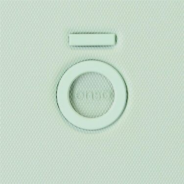Кабінний чемодан Enso Annie Green 40x55x20 см, жорсткий ABS, TSA-замок, 37 л, 4 подвійні колеса, м'ятний, ручна поклажа