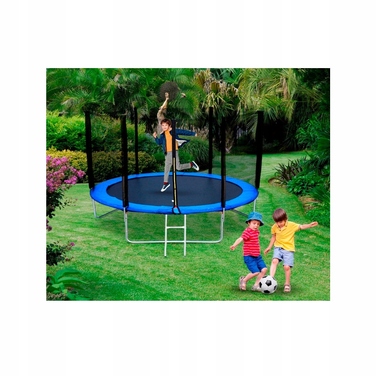 Садовий батут R-Sport 6FT (183 см) із захисною сіткою та драбиною