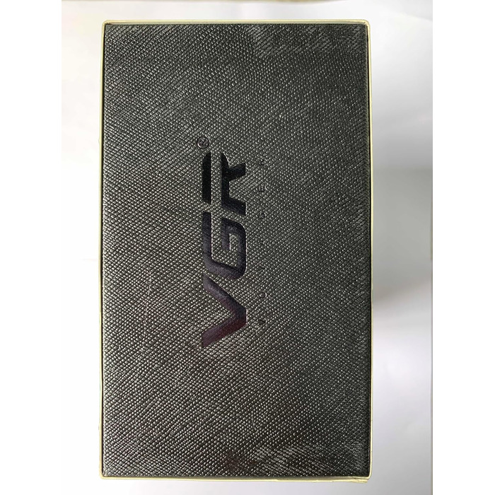 Професійна машинка для стрижки VGR 906 Fresh Fade, 9000 об/хв, бездротовий тример для бороди та волосся з DLC T-лезом, USB зарядка, зелена
