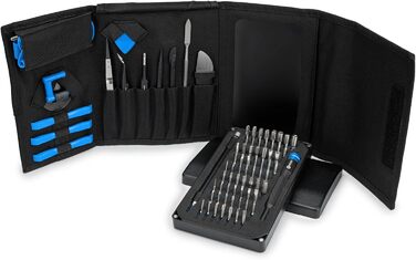 Набір інструментів iFixit Pro Tech для ремонту електроніки: біти та відкривачі для телефонів, ноутбуків, ПК, ігрових консолей (Синій)