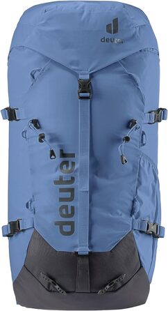 Жіночий експедиційний рюкзак Deuter Gravity Expedition 45+ SL, 45 л, синьо-сірий