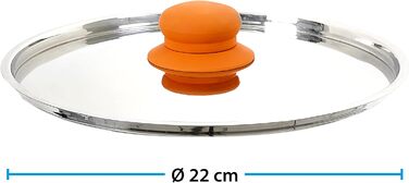 Набір каструль BRUNNER Mandarina, 9 предметів, антипригарне покриття