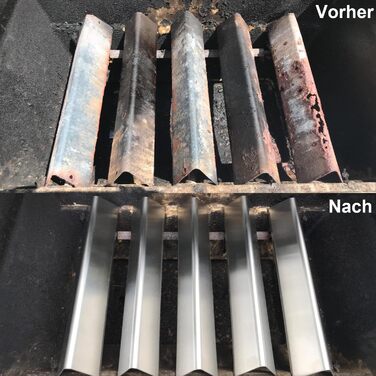 Ароматизуючі пластини Flavorizer Bars з нержавіючої сталі для гриля Weber Spirit I & II 300 серії, 38,9 см, модель 7636 – змінні захисні пластини для грилів E310, E320, E330, S310, S320, S330