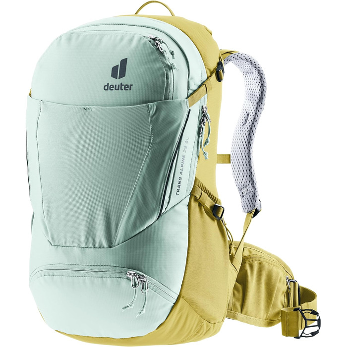 Жіночий велосипедний рюкзак Deuter Trans Alpine 22 SL 22 л (2024), морозно-зелений