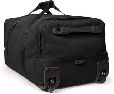Дорожня сумка Eastpak Leatherface M+ 69 л, чорна, 68.5×32.5×34.5 см