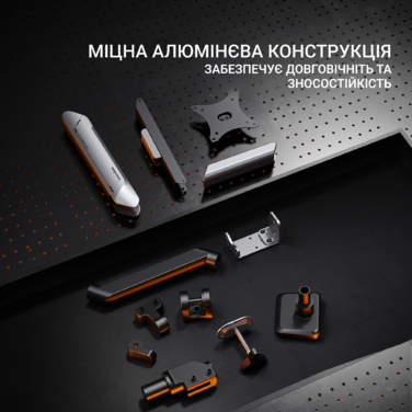 Настільне кріплення для монітора Anda Seat Stealth PRO II 17’’-42’’ White&Gray