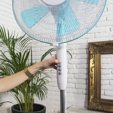 Вентилятор підлоговий Cecotec EnergySilence 510, 40 Вт, діаметр 40 см, 3 швидкості, чорний