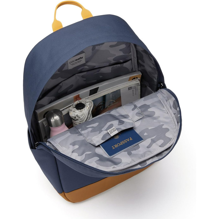 Протикрадіжний рюкзак Pacsafe Go 25L для міста та подорожей, Jet Black