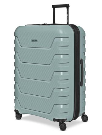 Валіза Smartbox Koffer M розширена 66 см, місткість 71–80 л, легкий дорожній тролей на 4 колесах з поліпропілену, TSA замок, м'ятний колір (Edition 01, L+)