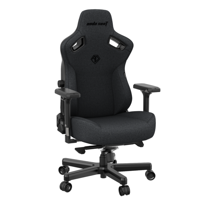 Крісло ігрове Anda Seat Kaiser 3 Dark Gray Fabric Size XL