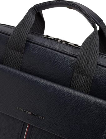Сумка для ноутбука Tommy Hilfiger TH Central Computer Bag AM0AM14166, синя (Space Blue)