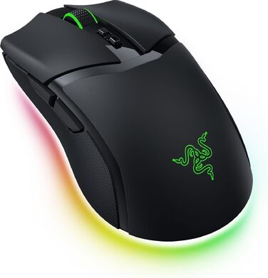 Ігрова миша Razer Cobra (чорна) — легка дротова миша з RGB-підсвіткою Chroma, оптичними перемикачами 3-го покоління та вагою 57 г