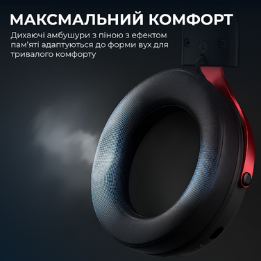 Дротова ігрова гарнітура Ajazz AHW10 Black (AHW10-B)