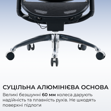 Крісло офісне Sihoo C300 PRO V2 Black