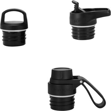 Термофляга IRON °FLASK Edelstahl 710 мл Aurora: Металева пляшка для води з 3 кришками, ізольована, не протікає, для спорту, школи, фітнесу, кемпінгу