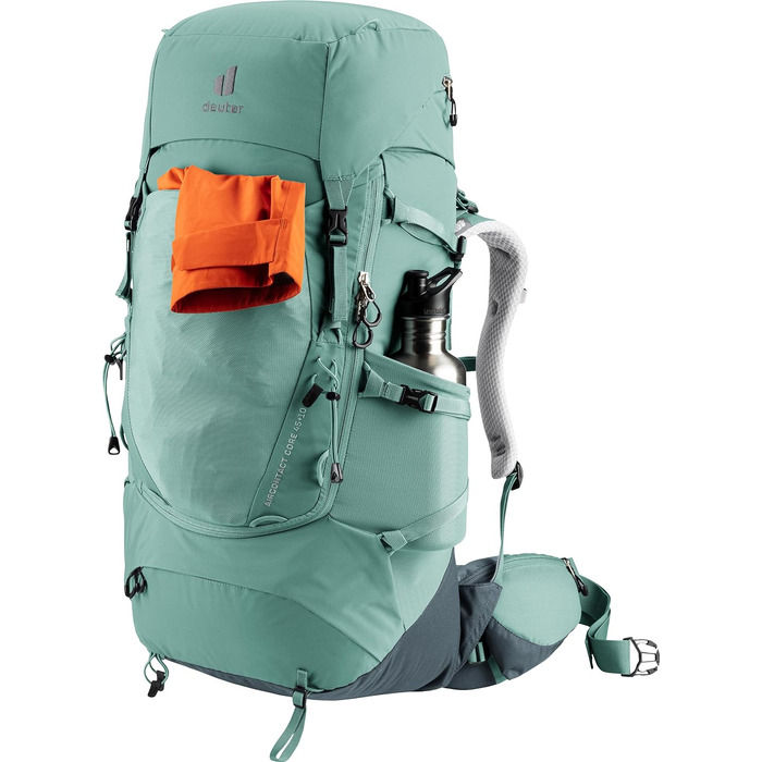 Жіночий трекінговий рюкзак deuter Aircontact Core 45+10 SL, 45+10 л, нефрит-графіт, модель 2024
