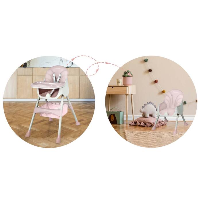 Стілець для годування RicoKids, 92 x 62 x 77 см