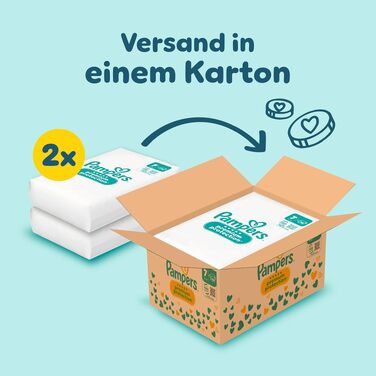 Підгузки Pampers Premium Protection розмір 6, 144 шт, для дітей від 13 до 18 кг