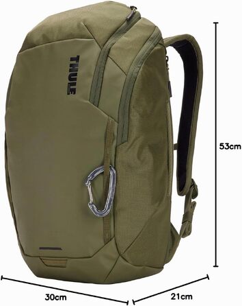 Рюкзак для ноутбука Thule Chasm L (26 л, Olivin) — місткий міський рюкзак