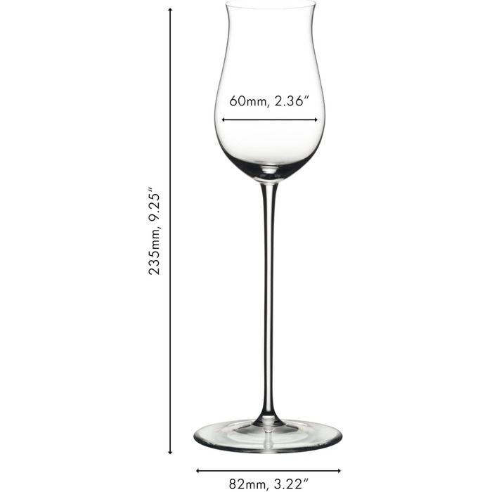 Набір склянок Riedel Veritas, 2 шт. - прозорі (для спиртних напоїв)