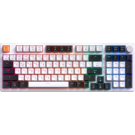 Дротова механічна клавіатура GamePro MK170W (Red) з Hot-Swap RGB White