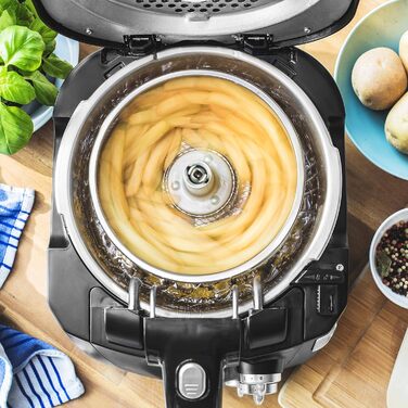 Аерофритюрниця GASTROBACK Vita-Spin, 2000 Вт, з обертовою функцією, міні-розмір, антипригарний корпус