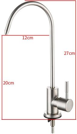 Кран для системи осмосу Osmose Wasserhahn 1/4