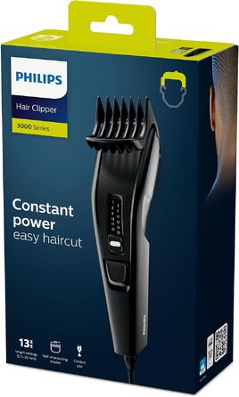 Машинка для стрижки волосся Philips Series 3000 HC3510/15 з технологією Trim-n-Flow
