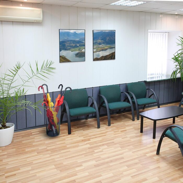 Підставка для парасольок Relaxdays, сталева, 50x26 см, тримач для тростин і парасольок, сітчастий дизайн, антрацит