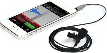 Мікрофон-петличка RØDE SmartLav+ для смартфонів, TRRS, чорний – для відеозйомки, подкастів, мовлення, студії та польових записів