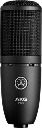 Студійний конденсаторний мікрофон AKG P120, чорний