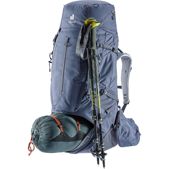 Рюкзак для трекінгу Deuter Aircontact X 60+15 л (M), синій