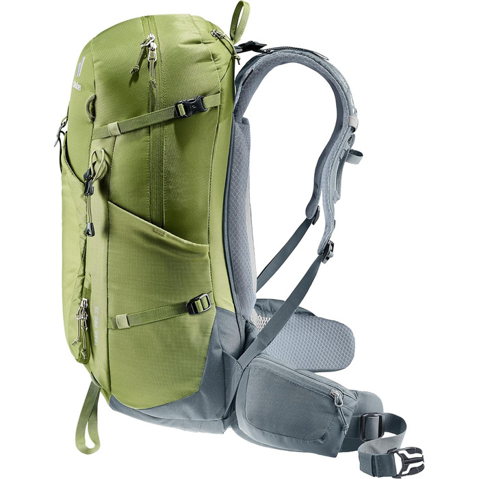Рюкзак для чоловіків Deuter Trail Pro 33 л для альпінізму та туризму, meadow-graphite