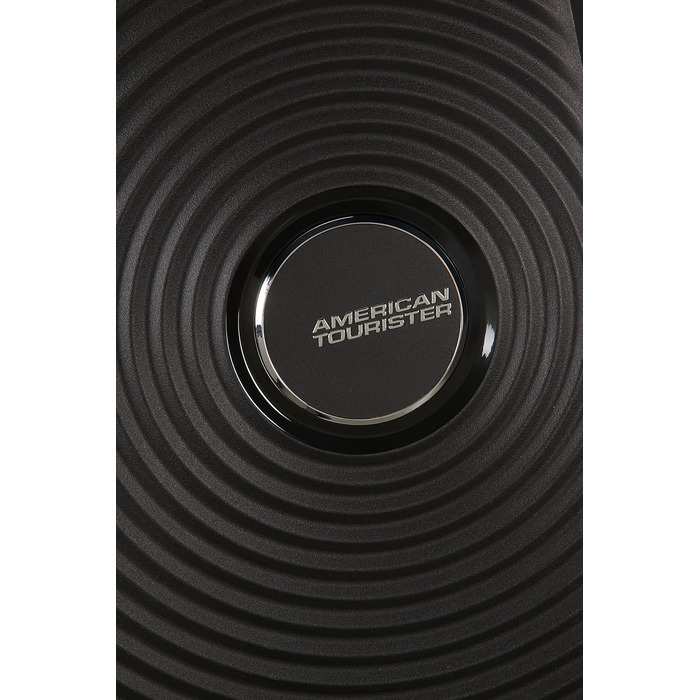 Валіза American Tourister Soundbox Spinner L, розширювана, 77 см, 97/110 л, чорна (Bass Black)