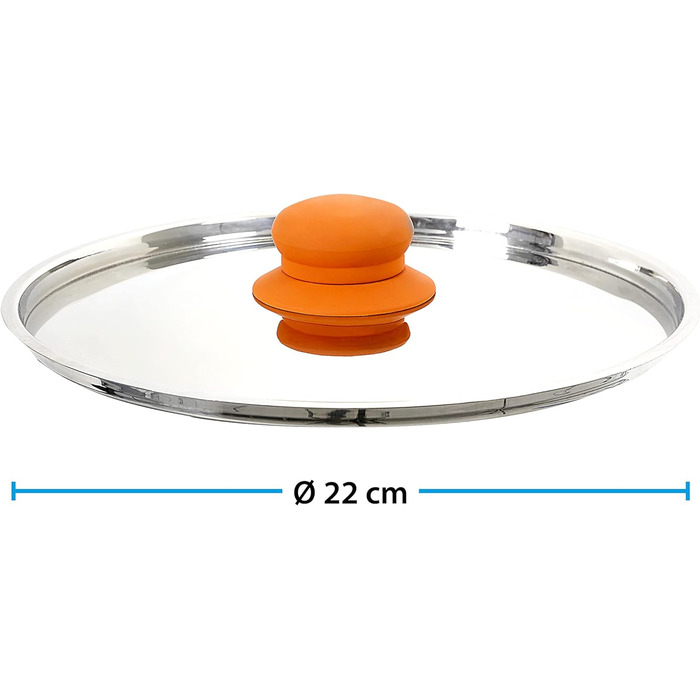 Набір каструль BRUNNER Mandarina, 9 предметів, антипригарне покриття