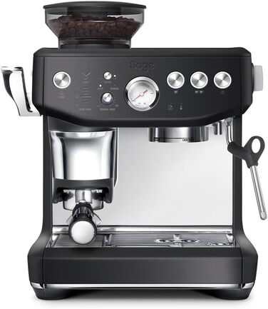 Кавова машина Sage The Barista Express Impress з ручним капучинатором, чорний трюфель