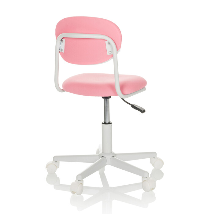 Дитячий письмовий стілець / дитячий поворотний стілець KIDDY BASE I тканина рожева hjh OFFICE
