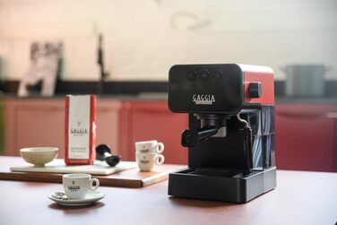 Кавомашина Gaggia Espresso Style Rosso EG2111/03 - еспресо, червона