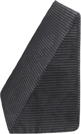 Подушка для читання Selfitex Breitcord 60x50x30 см, Німеччина - ергономічна подушка для спини та ніг з антрацитовим чохлом