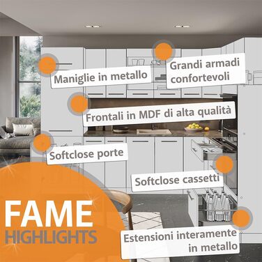 Кухонна нижня шафа з шухлядами Vicco Fame-Line Green-gold Country House, 50 см, колір зелений-золотий (без стільниці)