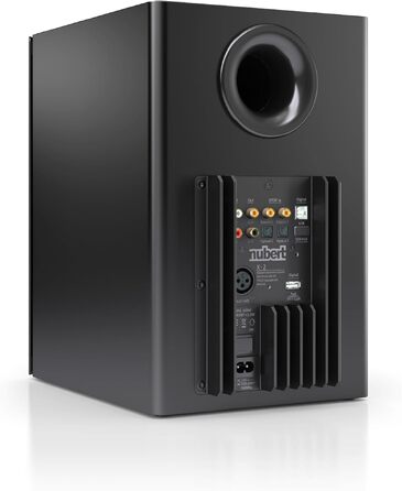 Nubert nuPro XS-4000 RC: Бездротові Hi-Fi колонки Bluetooth aptX HD (білі, пара). Активні поличні колонки 2.0